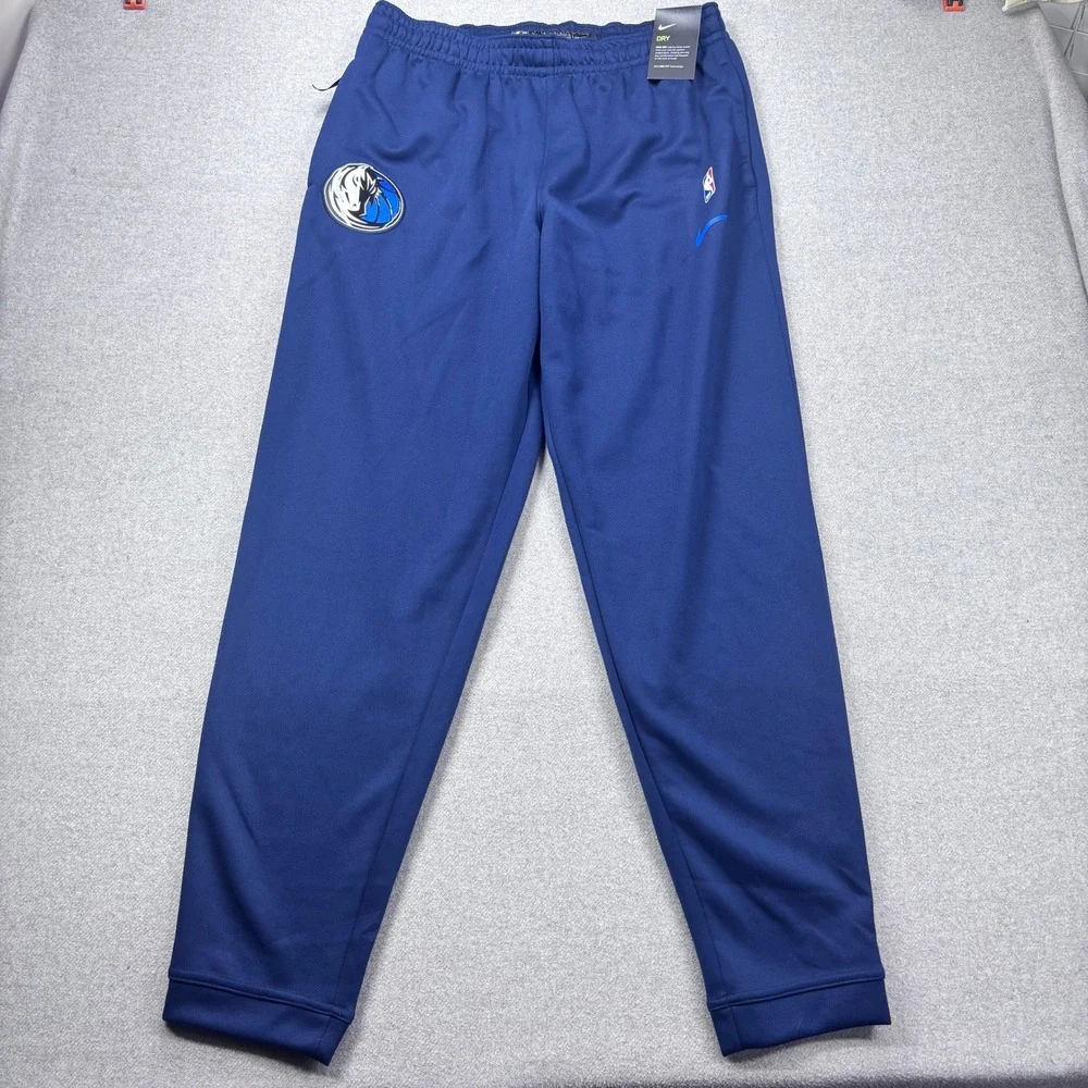 Nike NBA Dallas Mavericks On-Court Warm Up Pants Blue sz XL‎ Tall